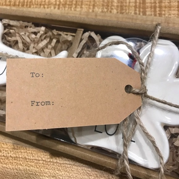 Rae Dunn Dog Ornament Gift Set (3 pack) NWT - Picture 7 of 7